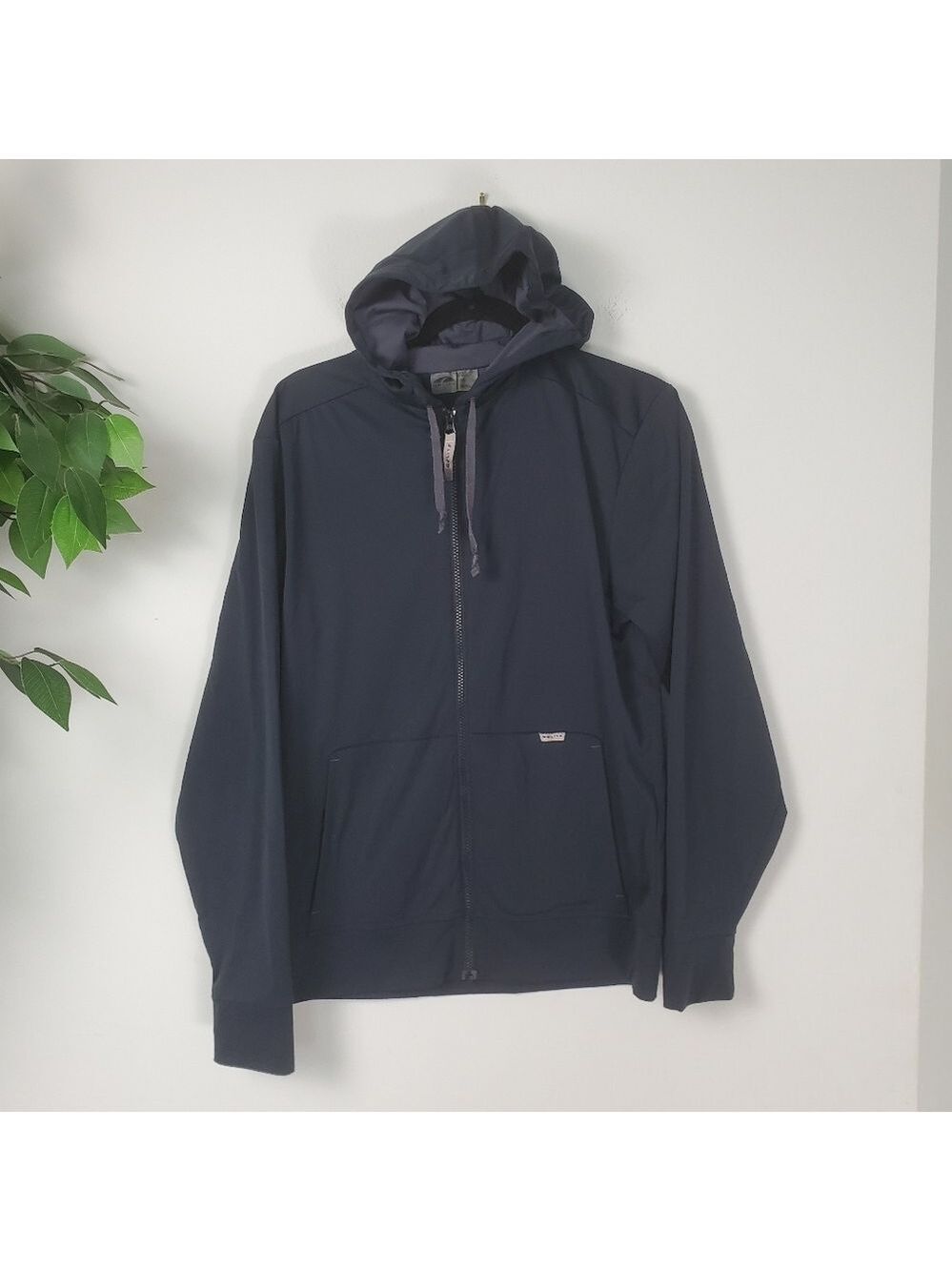 Golite Jacket Men's Size Small Navy Blue Full Zip-Up Hoodie Inner Pockets